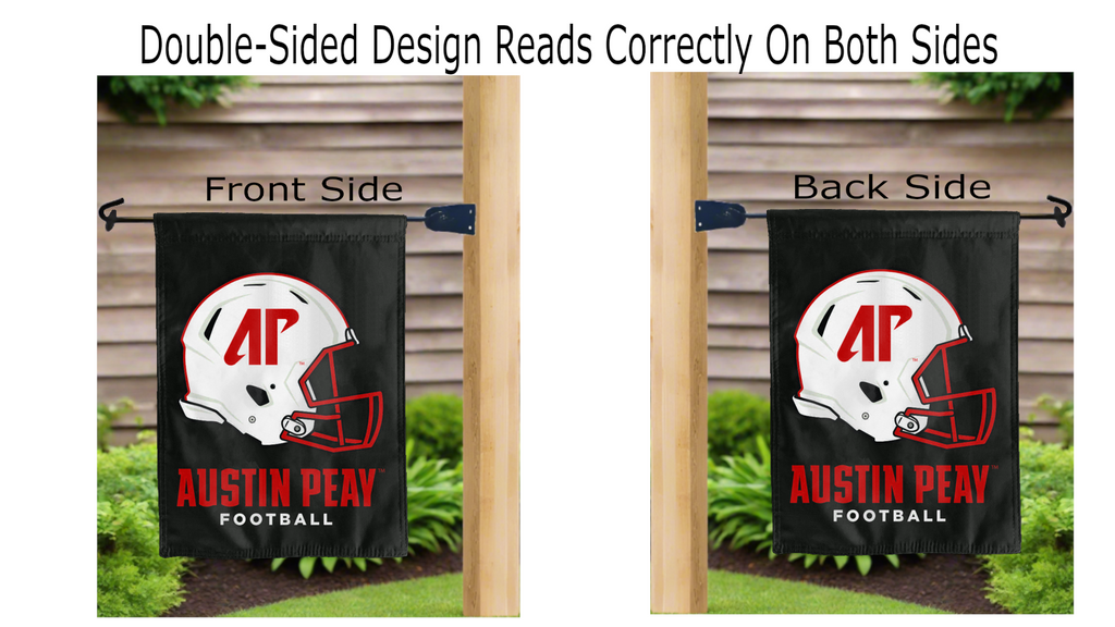 Austin Peay State University - Football Double Sided Garden Flag