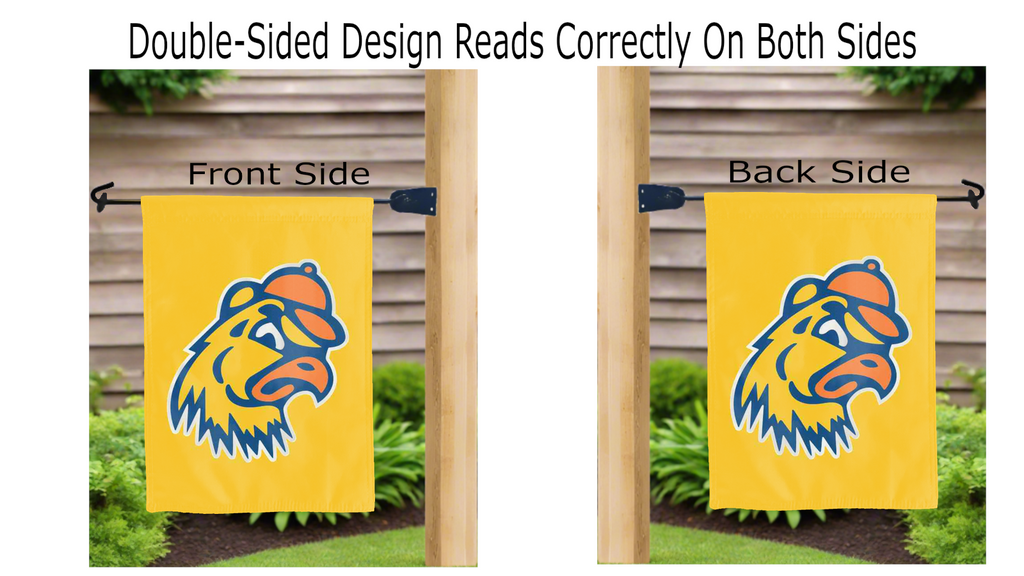 Trinity College Banty the Bantam Mascot Garden Flag