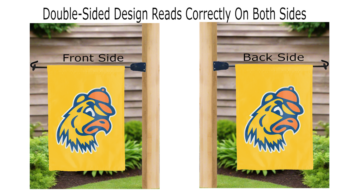 Trinity College Banty the Bantam Mascot Garden Flag