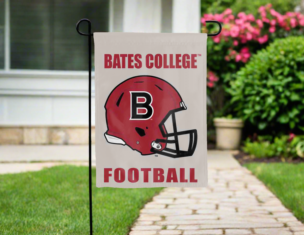 Bates College - Football Garden Flag