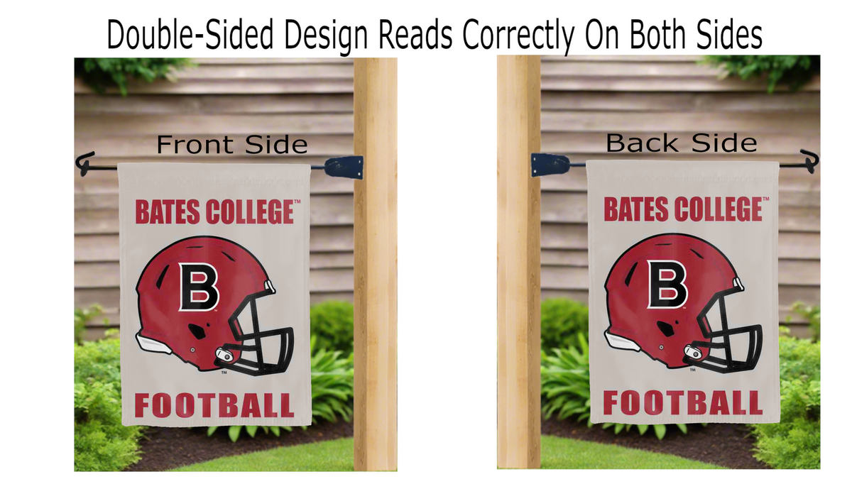 Bates College - Football Garden Flag