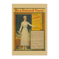 Be a Trained Nurse ‚Äî World War I Poster 1917 | Vintage WWI Wall Art