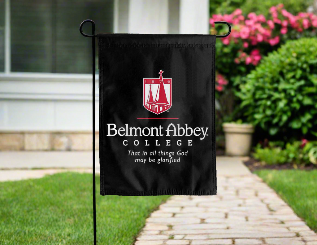 Belmont Abbey College - Institution Logo Garden Flag
