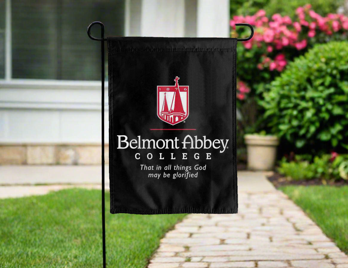 Belmont Abbey College - Institution Logo Garden Flag