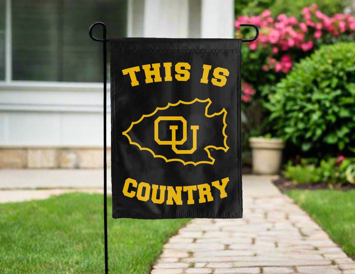 Ottawa University Braves Country Double Sided Garden Flag