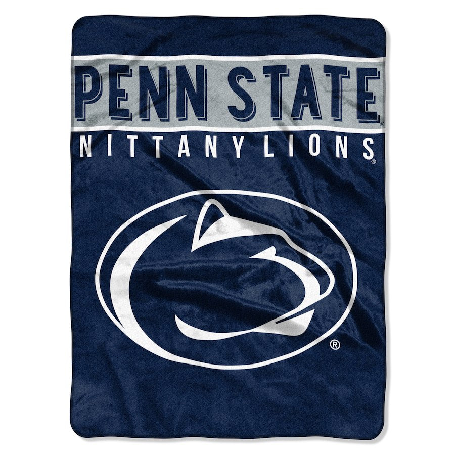 Penn State Nittany Lions Royal Plush Raschel Blanket 60×80
