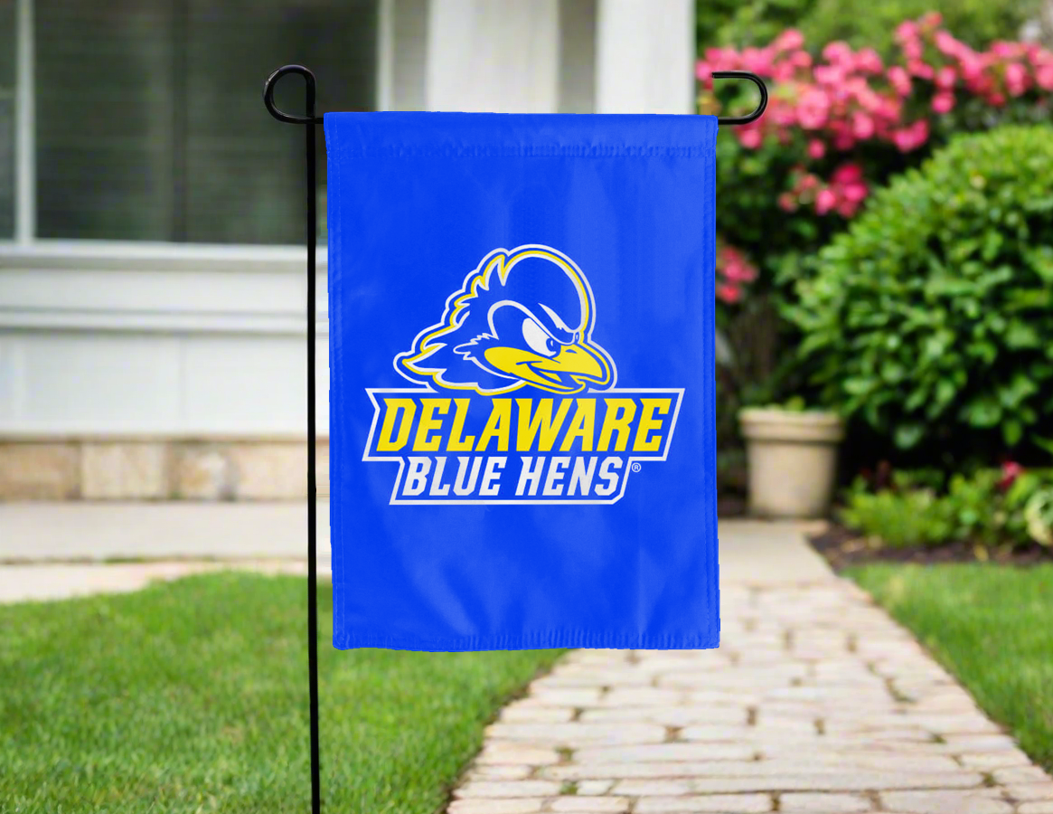University of Delaware - Blue Hens Double Sided Garden Flag
