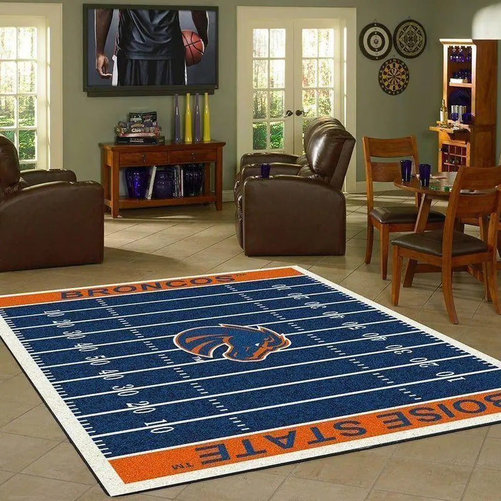 Boise State Broncos Rug Ð Football Field A...