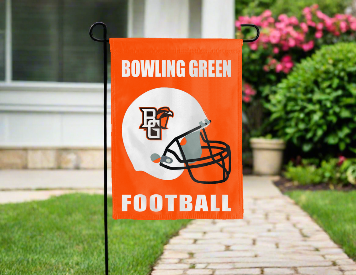 Bowling Green State University - Football Double Sided Garden Flag