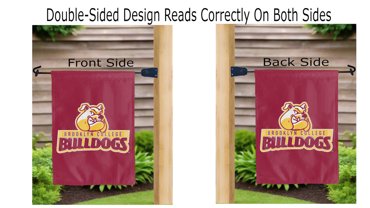 Brooklyn College - Bulldogs Garden Flag