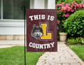 This Is Loyola Chicago Ramblers Country Double Sided Garden Flag