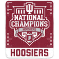 Indiana Football 2025 National Champions 50x60" Blanket