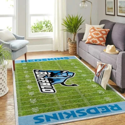 Buffalo Football Rug with Field and Border for F...