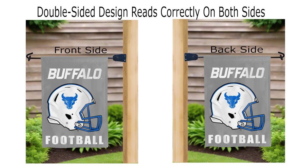 University at Buffalo - Football Garden Flag