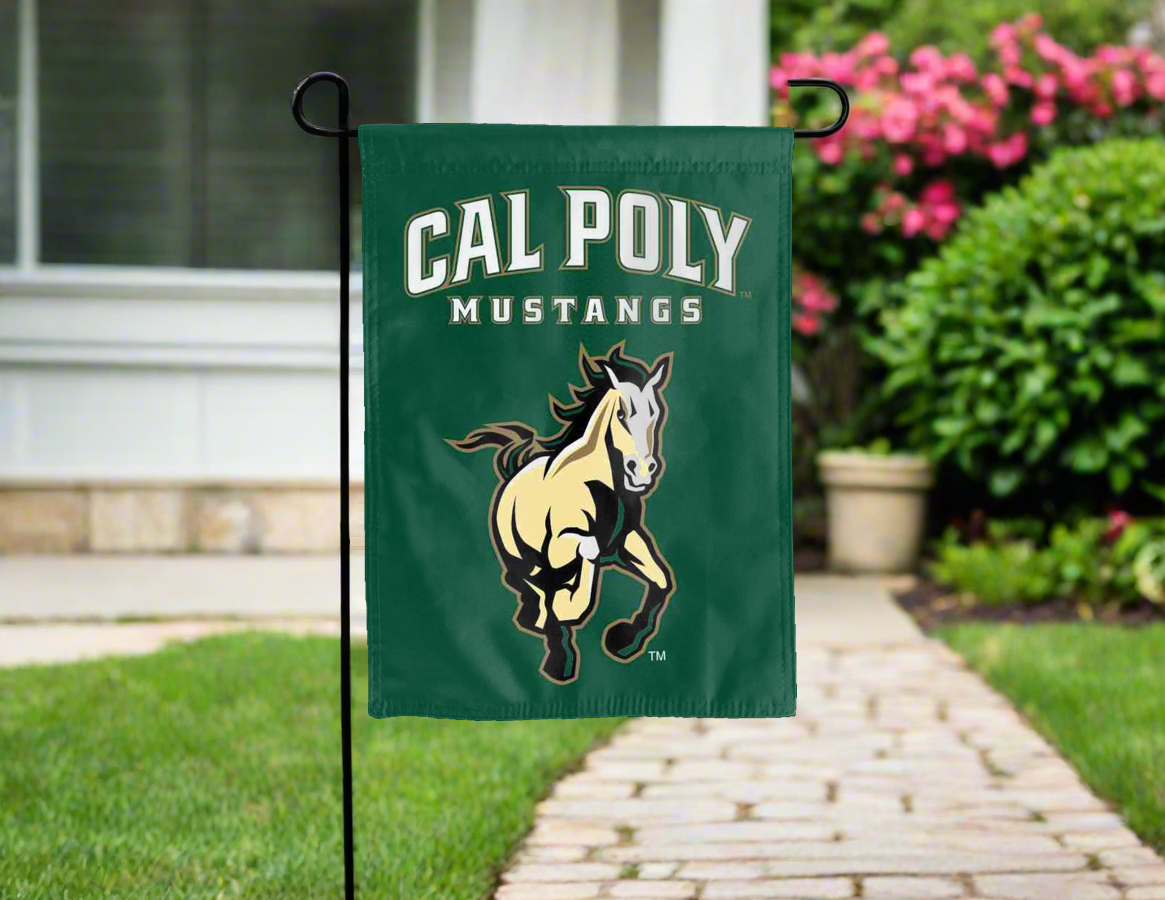 California Polytechnic State University - Mustangs Garden Flag