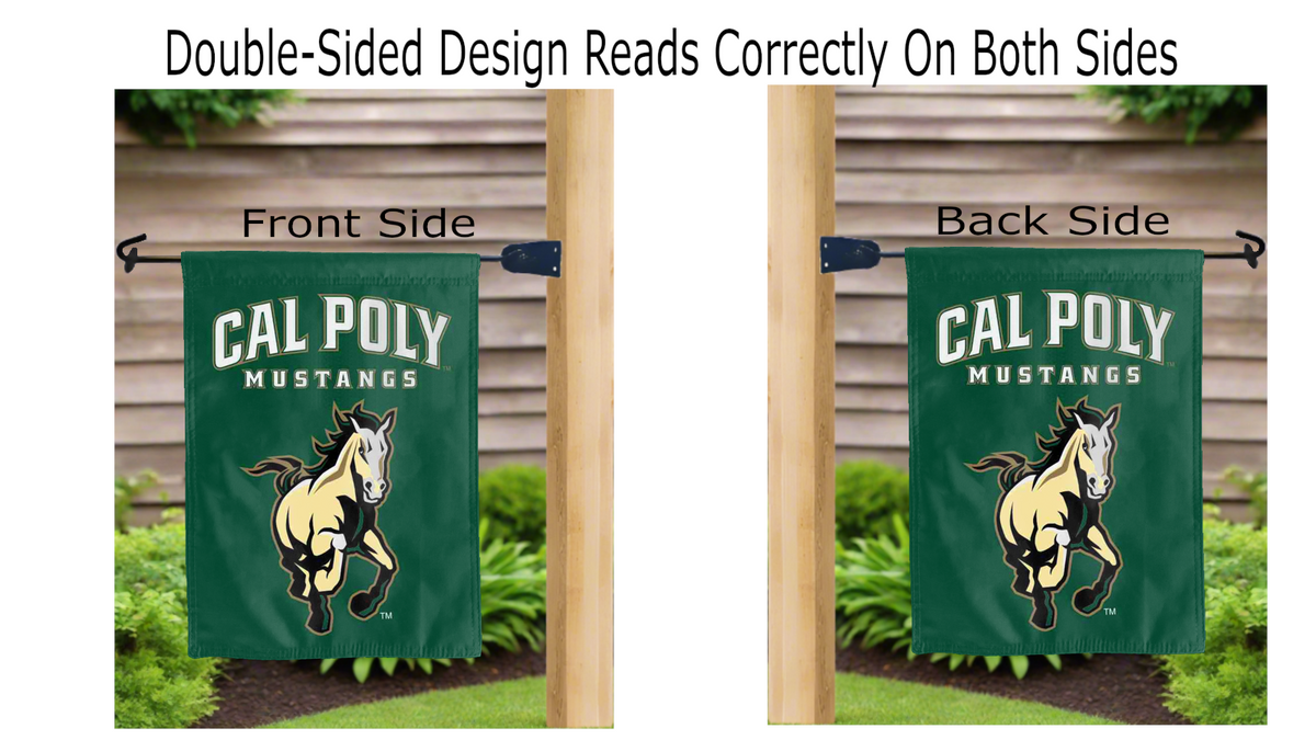 California Polytechnic State University - Mustangs Garden Flag