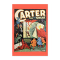 Carter the Great ‚Äî Spirits Rise Poster ‚Äî 1920s Vintage Magic Show Print | Magician Wall Art