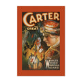 Carter the Great ‚Äî World‚Äôs Weird Wonderful Wizard Poster ‚Äî 1920s Vintage Magic Show Print | Magician Wall Art