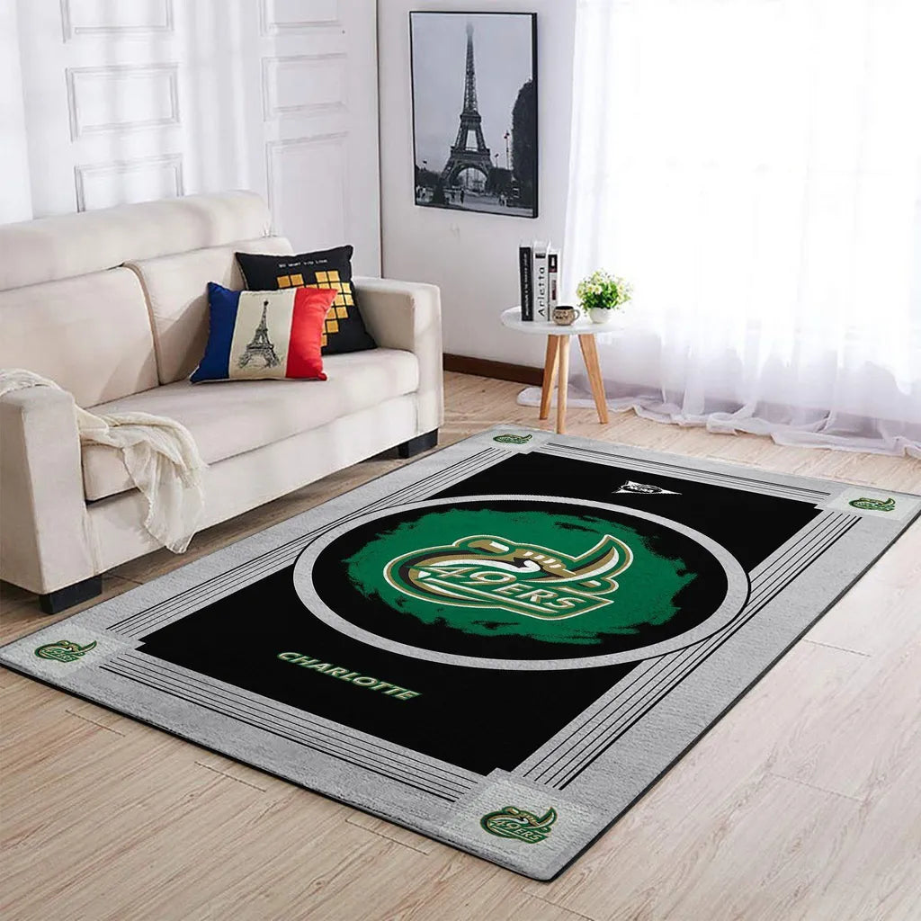 Charlotte Sports Rug for Living Room Floor Decor...
