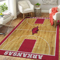 Arkansas Razorbacks Rug Ð Basketball Court...