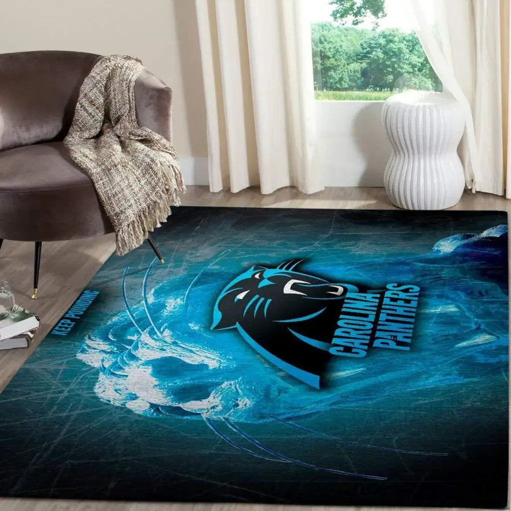 Carolina Panthers Rug Ð Team Logo Floor Ca...