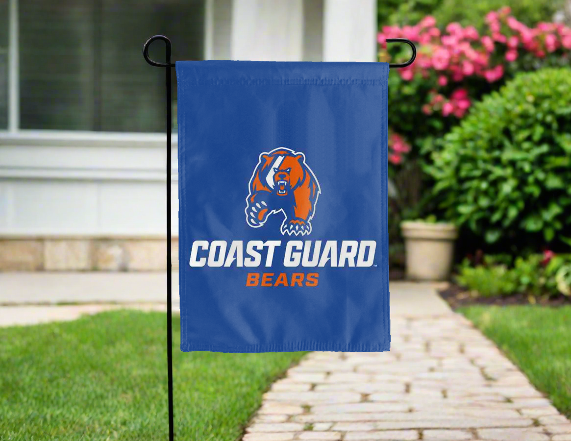 U.S. Coast Guard Academy - Coast Guard Bears Garden Flag
