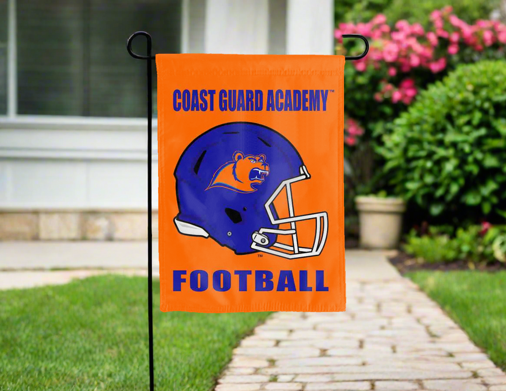 U.S. Coast Guard Academy - Football Garden Flag