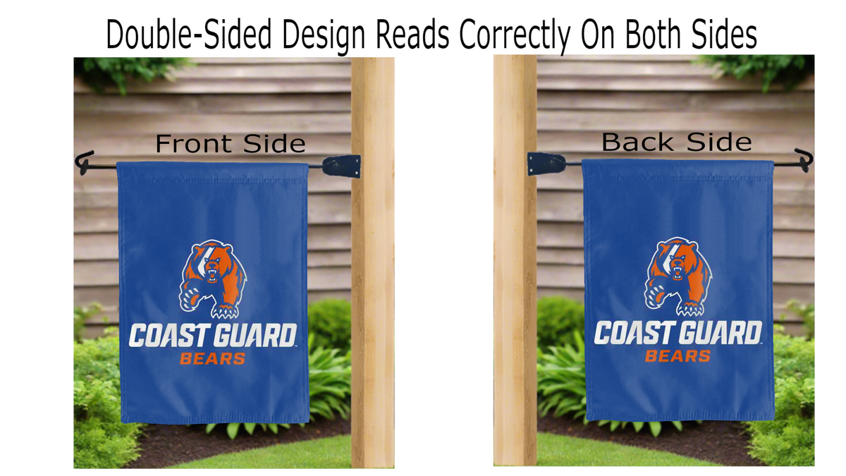 U.S. Coast Guard Academy - Coast Guard Bears Garden Flag