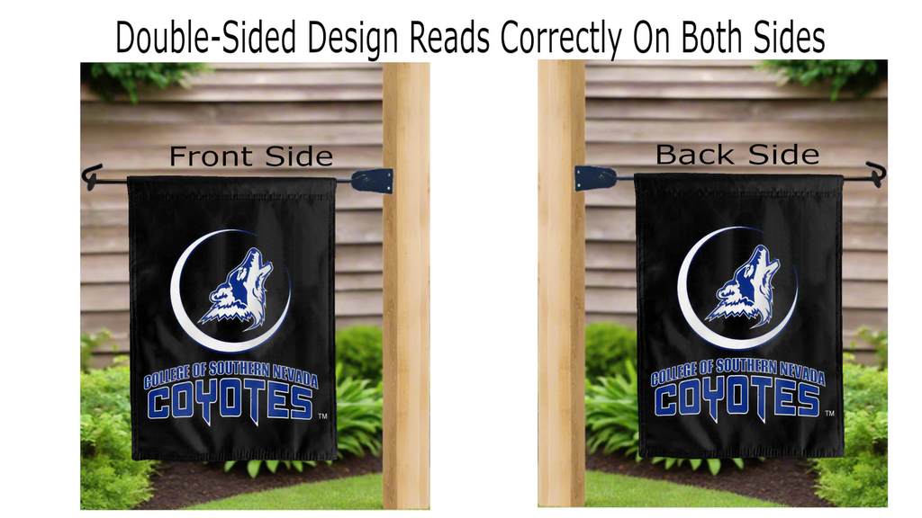 College of Southern Nevada - Coyotes Garden Flag