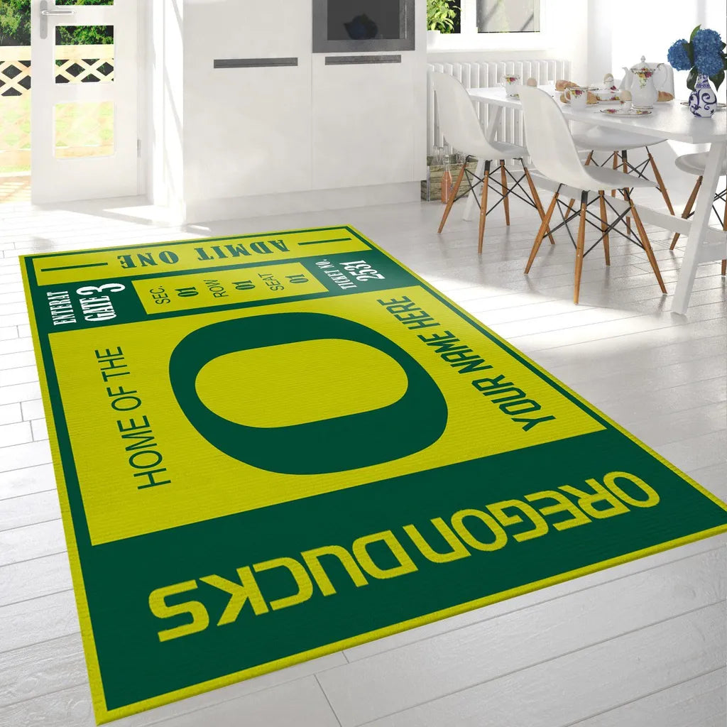 Oregon Ducks Rug Ð Personalized Sports for...
