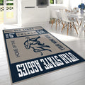 Utah State Aggies Indoor Area Rug Home Decor Gra...