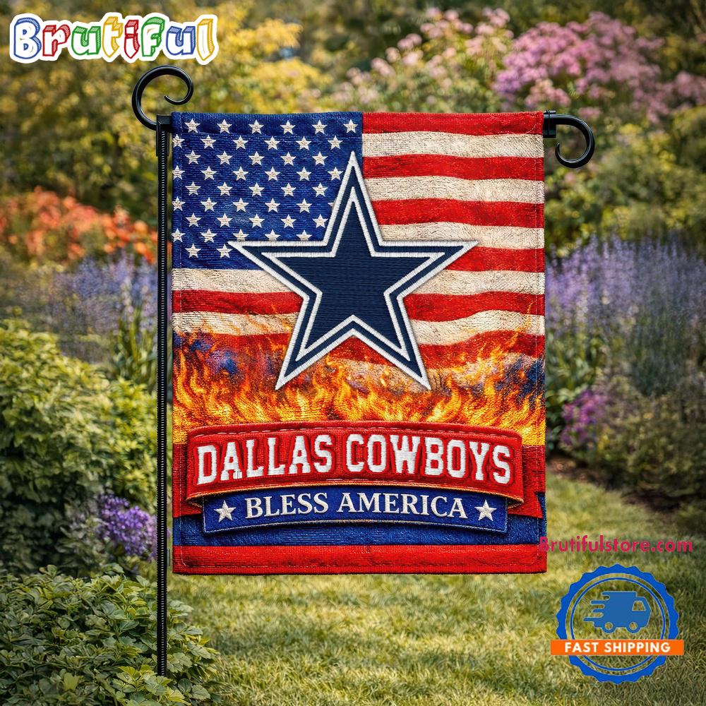 Dallas Cowboys NFL 250 Years Of America Freedom Flag