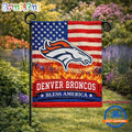 Denver Broncos NFL 250 Years Of America Freedom Flag