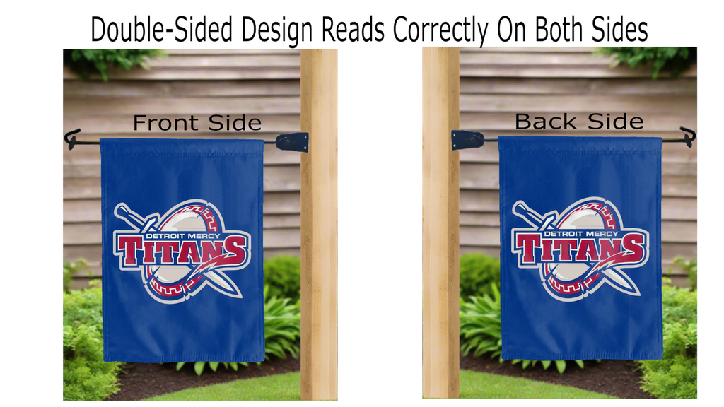 University of Detroit Mercy - Titans Garden Flag