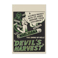 Devil‚Äôs Harvest ‚Äî Vintage 1940s Movie Poster | Exploitation Wall Art