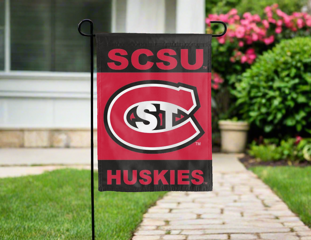 St. Cloud State University - Huskies Double Sided Garden Flag