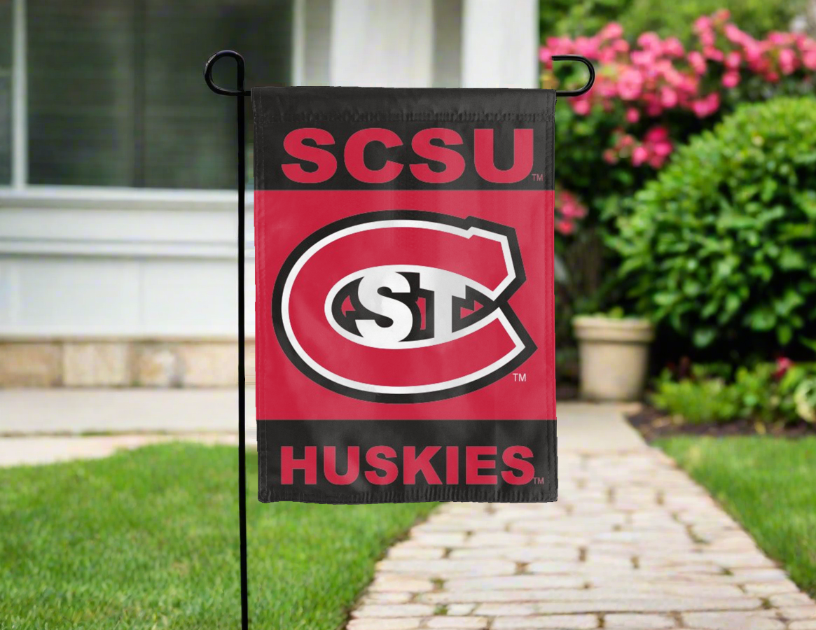 St. Cloud State University - Huskies Double Sided Garden Flag