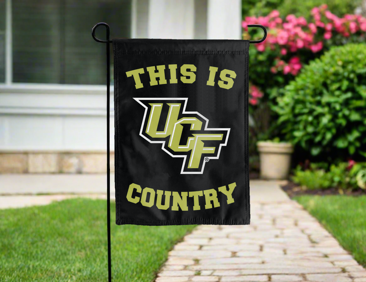 This Is UCF Knights Country Double Sided Garden Flag