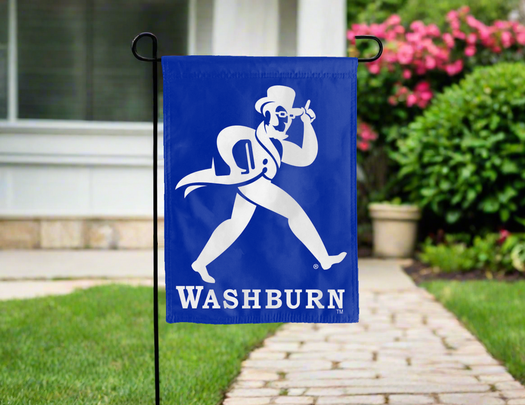 Washburn University - Ichabods Double Sided Garden Flag