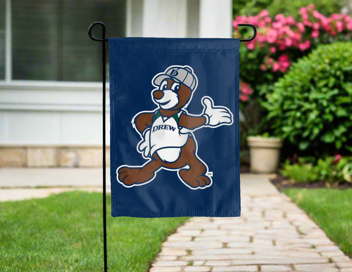 Drew University Mascot Garden Flag