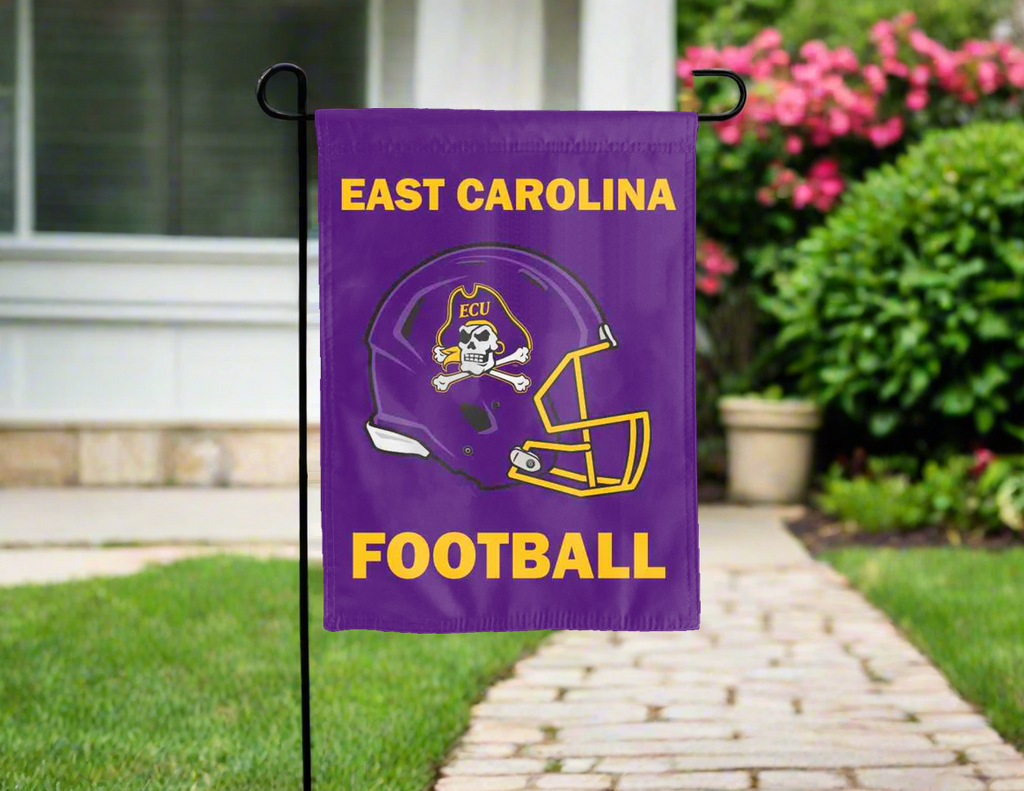 East Carolina University - Football Double Sided Garden Flag