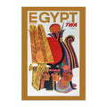 Egypt ‚Äî Fly TWA ‚Äî Vintage 1960s Travel Poster | Airline Wall Art