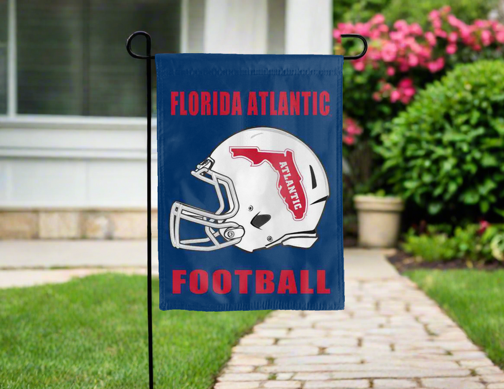 Florida Atlantic University - Football Garden Flag