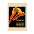 Favorites ‚Äî Let‚Äôs Deserve Poster ‚Äî 1920s Work Incentive Motivational Print | Vintage Office Wall Art