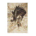 Final Fantasy I Poster ‚Äî The Cloudsea Djinn by Yoshitaka Amano | Square Enix Fine Art Wall Art