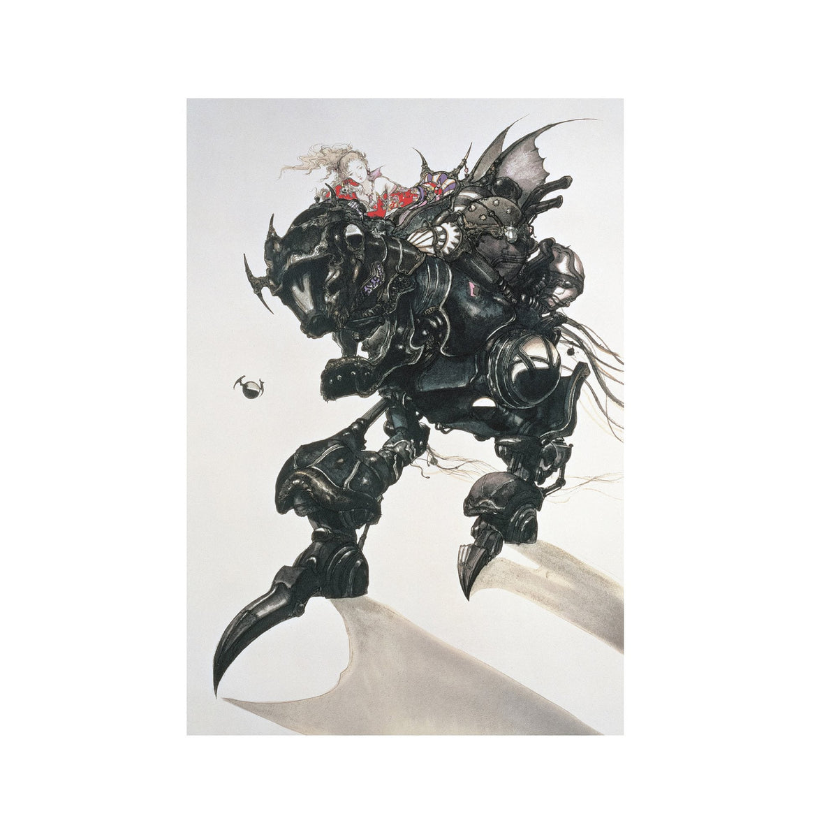 Final Fantasy VI Poster ‚Äî Armor by Yoshitaka Amano | Square Enix Fine Art Wall Art