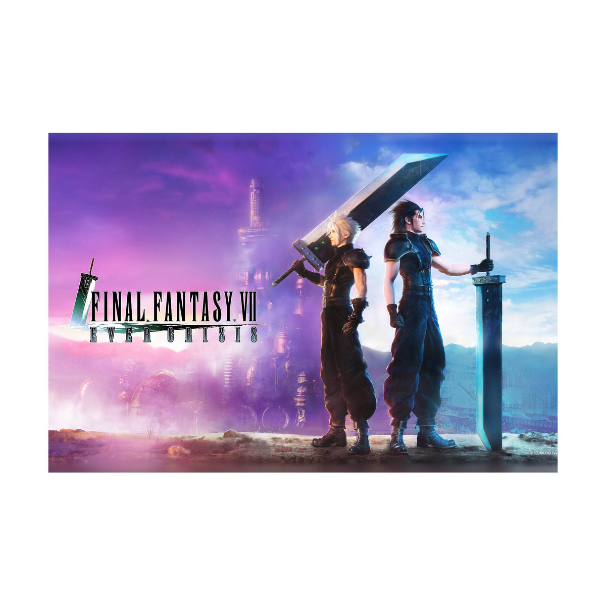 Final Fantasy VII Ever Crisis Poster ‚Äî Key Art Print | FF7 Square Enix Wall Art