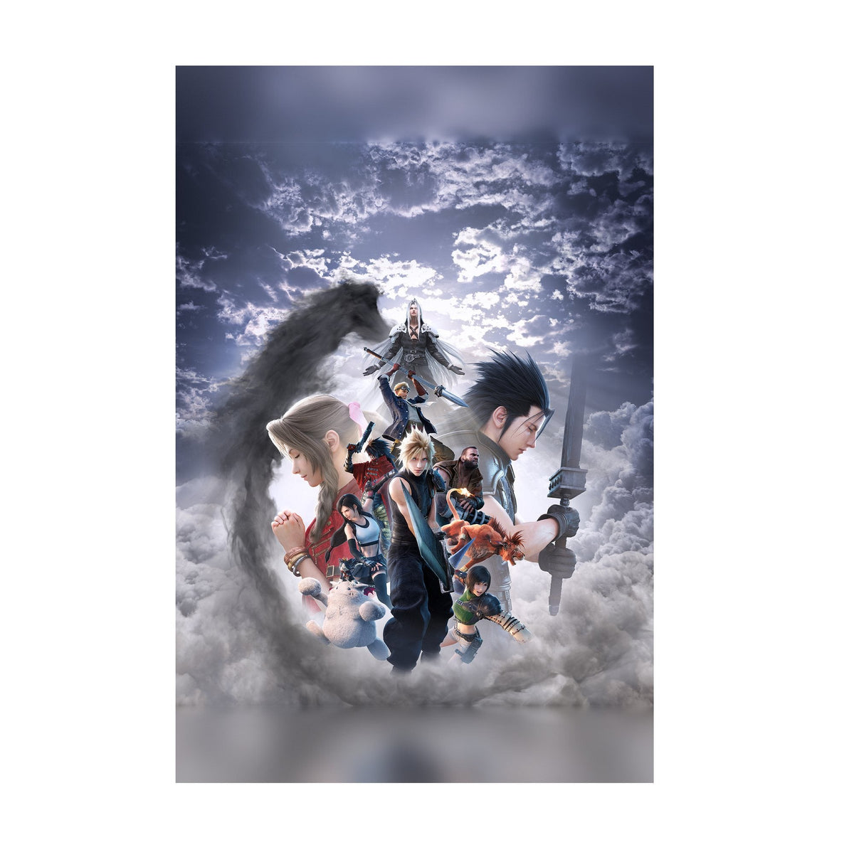 Final Fantasy VII Revelation Poster ‚Äî Key Art 2 Print | FF7 Square Enix Wall Art