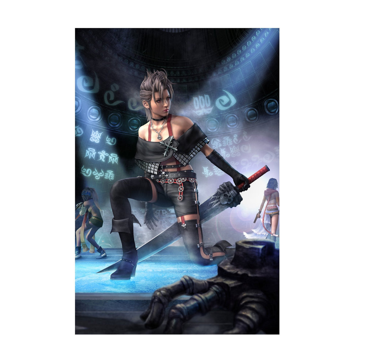 Final Fantasy X-2 Poster ‚Äî Paine Key Art Print | FFX-2 Square Enix Wall Art