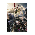 Final Fantasy XIII Poster ‚Äî Lightning and Odin Art Print | FFXIII Square Enix Wall Art